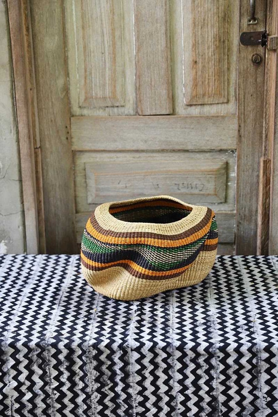 Planters + Flower Pots Baba Tree | A Pebble (Art Basket) By Deborah Atampugre