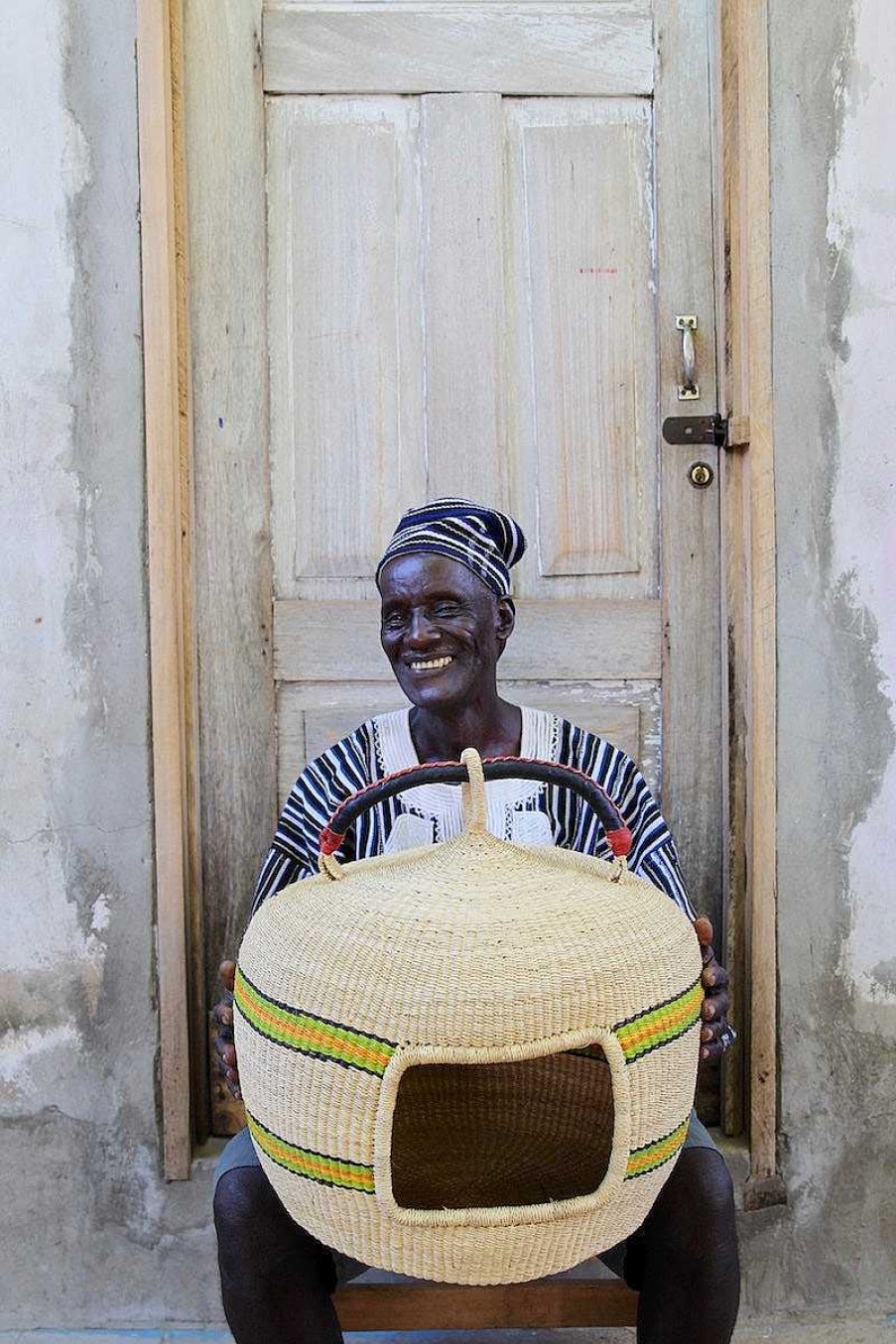 Popular Basket Baba Tree | Cat Bed (Double Weave) By Akabare "Chairman" Abentara