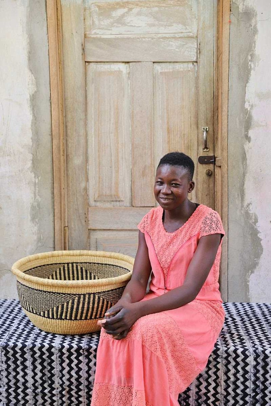Kitchen + Dining Baba Tree | Woven Decor Basket - Special Bowl By Christiana Anaba