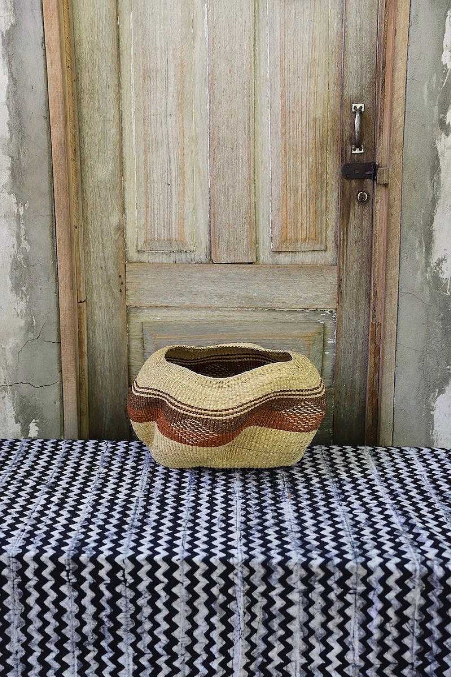 Planters + Flower Pots Baba Tree | A Pebble (Art Basket) By Blessing Akunga