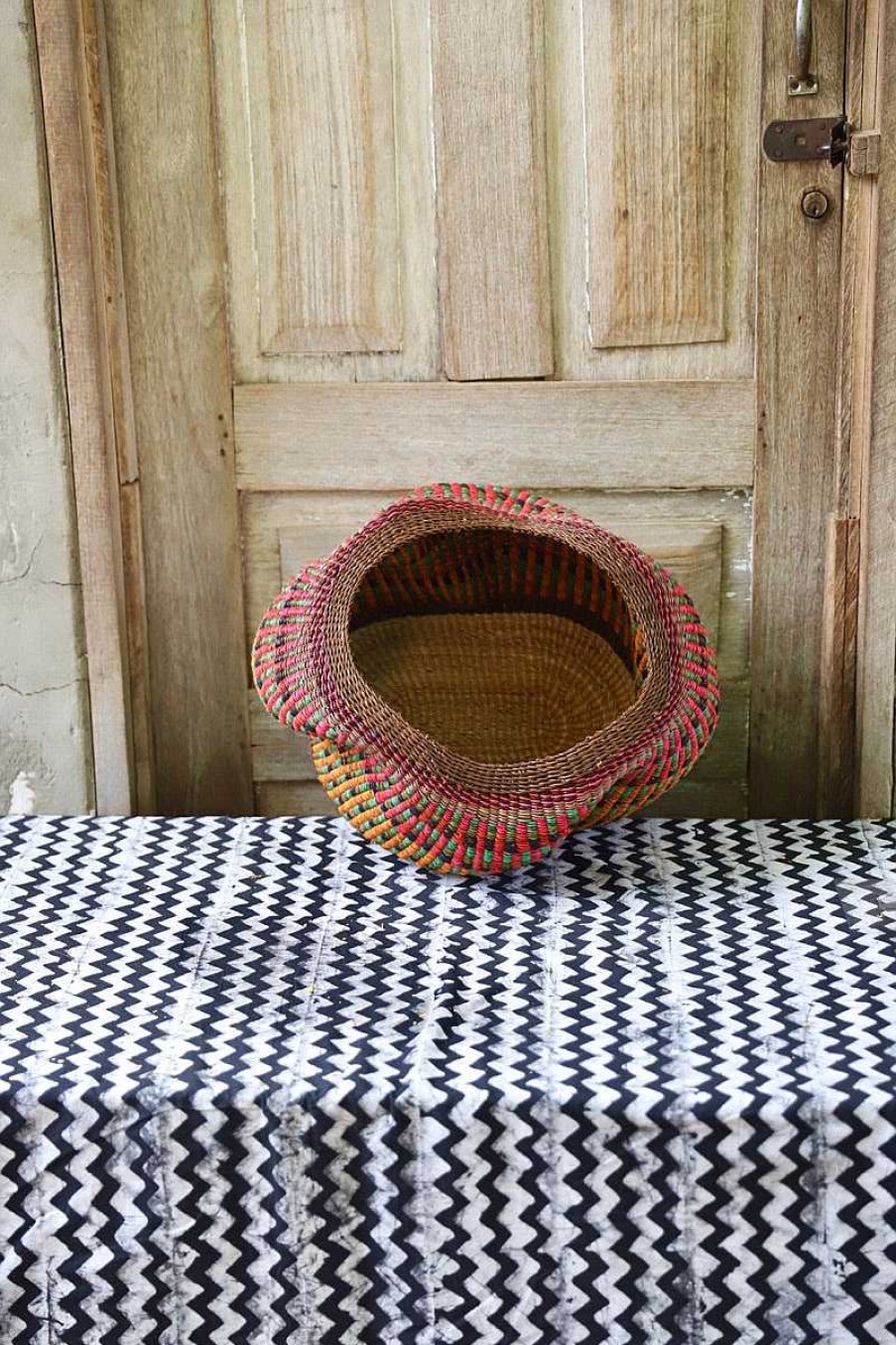 Planters + Flower Pots Baba Tree | A Pebble (Art Basket) By Faustina Anaba
