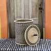 Bathroom + Laundry Baba Tree | Laundry Basket With Lid (Small) By Yakubu Nsohbillah