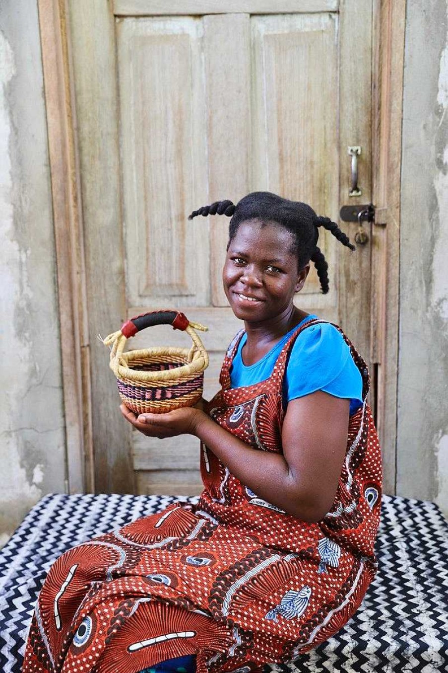 Kitchen + Dining Baba Tree | Basket ("8 Round) By Blessing Ayine