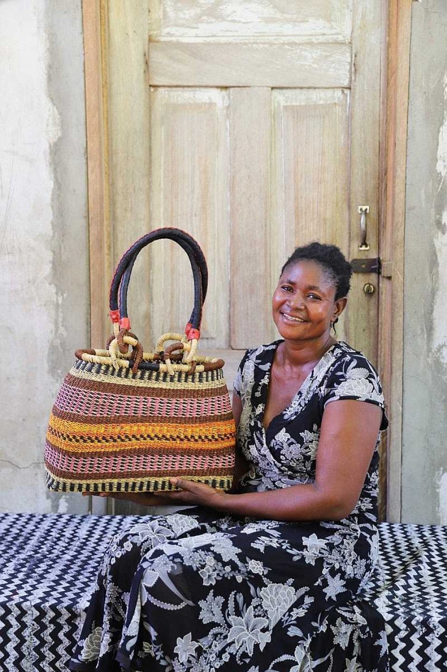 Basket Bags Baba Tree | Slim Line Shoulder Bag By Selina Aposinore