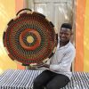 Kitchen + Dining Baba Tree | Woven Tray - Double Weave (Large) By Atiah Asoba