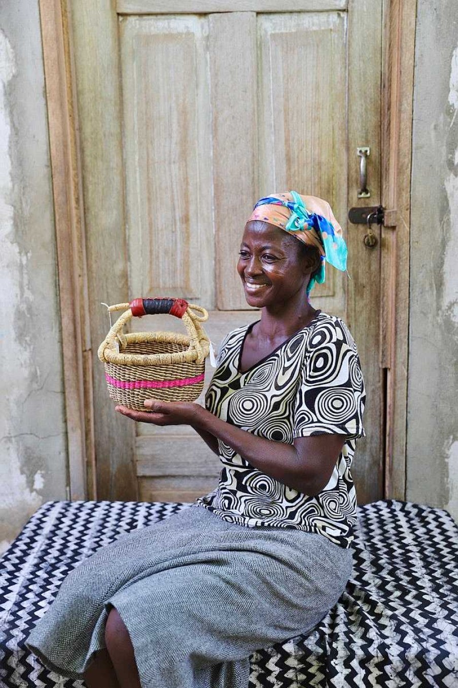 Kitchen + Dining Baba Tree | Basket ("8 Round) By Atisiboba Ayamdor