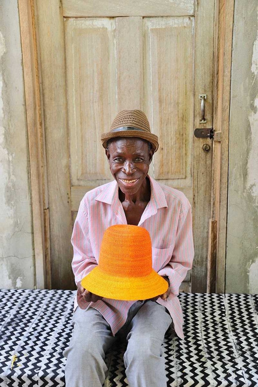 Woven Hats Baba Tree | Bucket Hat By Amoah Ayamga