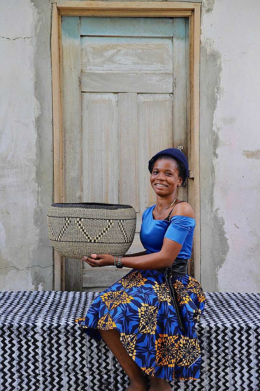 Kitchen + Dining Baba Tree | Woven Decor Basket - Special Bowl By Ayetee Azikabga