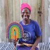 Wall Decor Baba Tree | Handwoven Fan - By Ayine Awuni